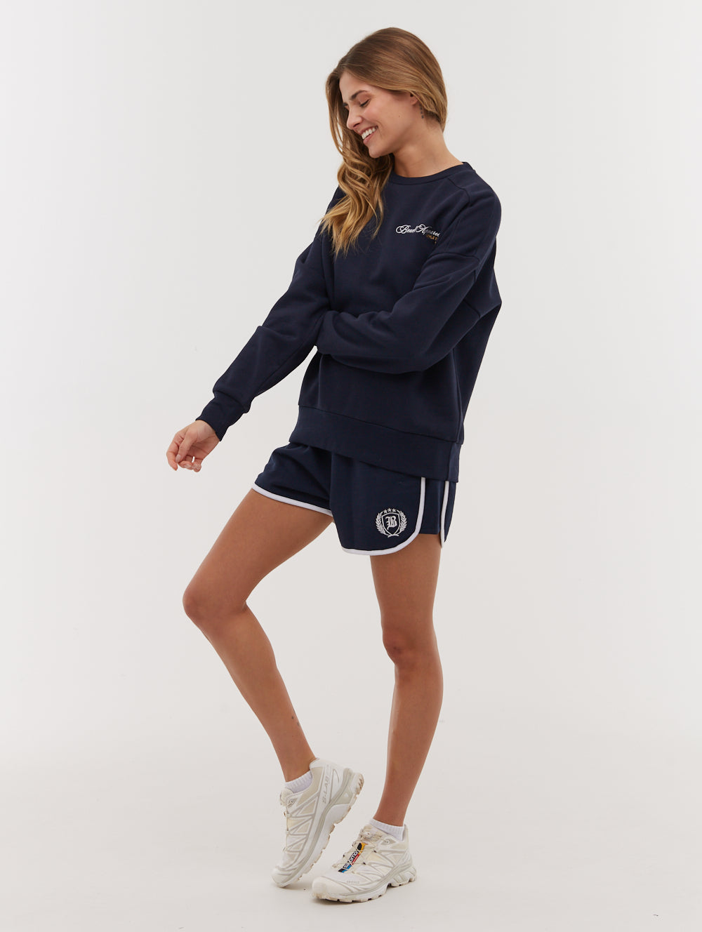 Soliha Blue Shorts Shot 1