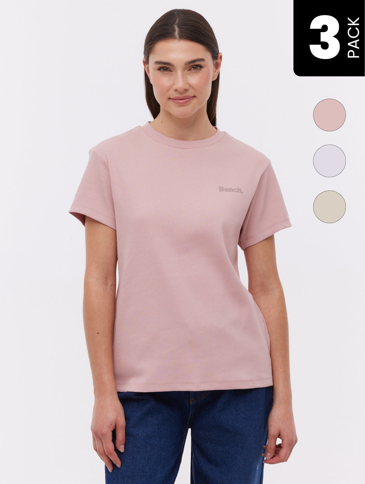 Inna Ribbed T-Shirt 3-Pack