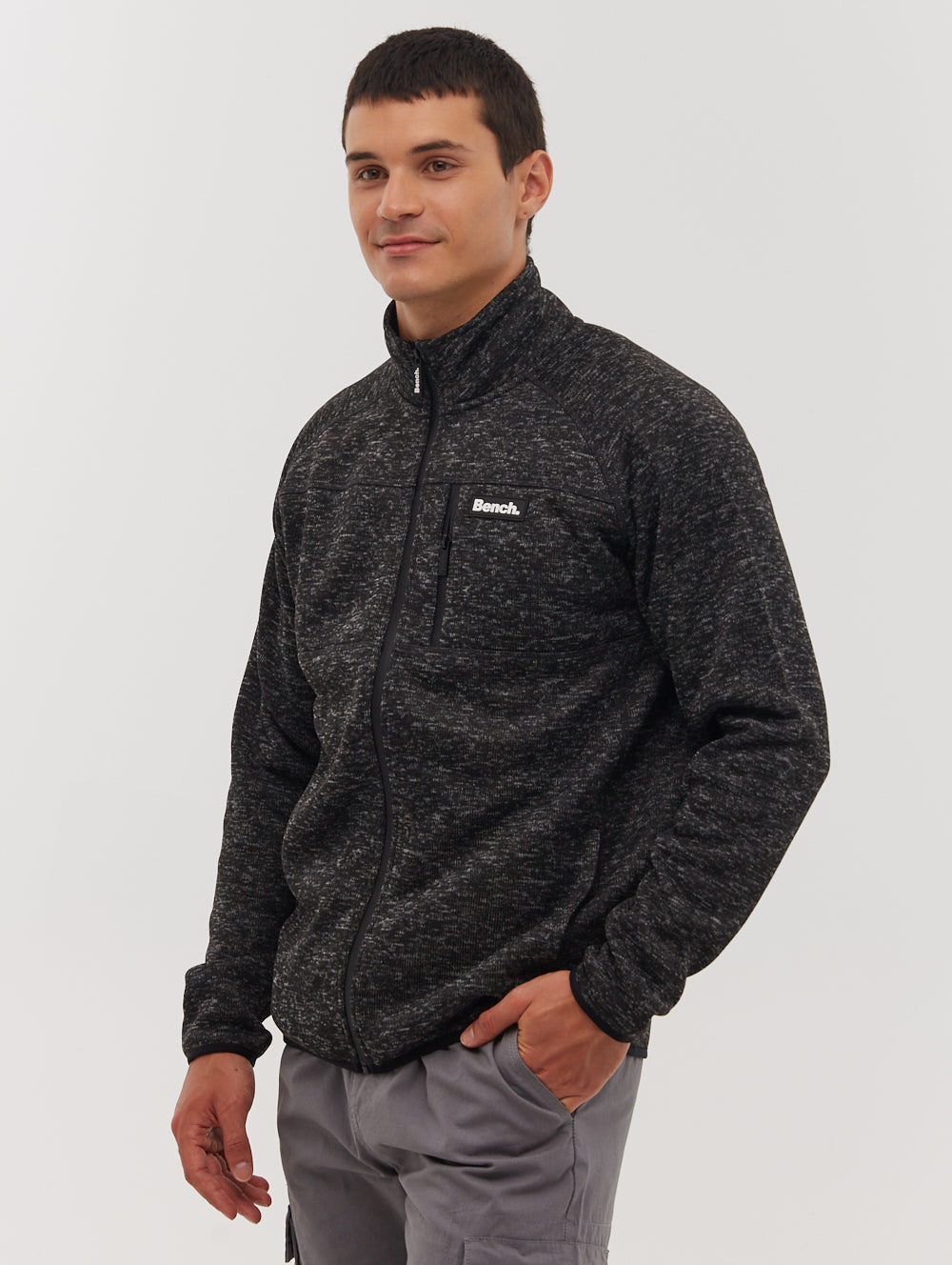 Wylden Zip-Up Polar Fleece Funnel Neck