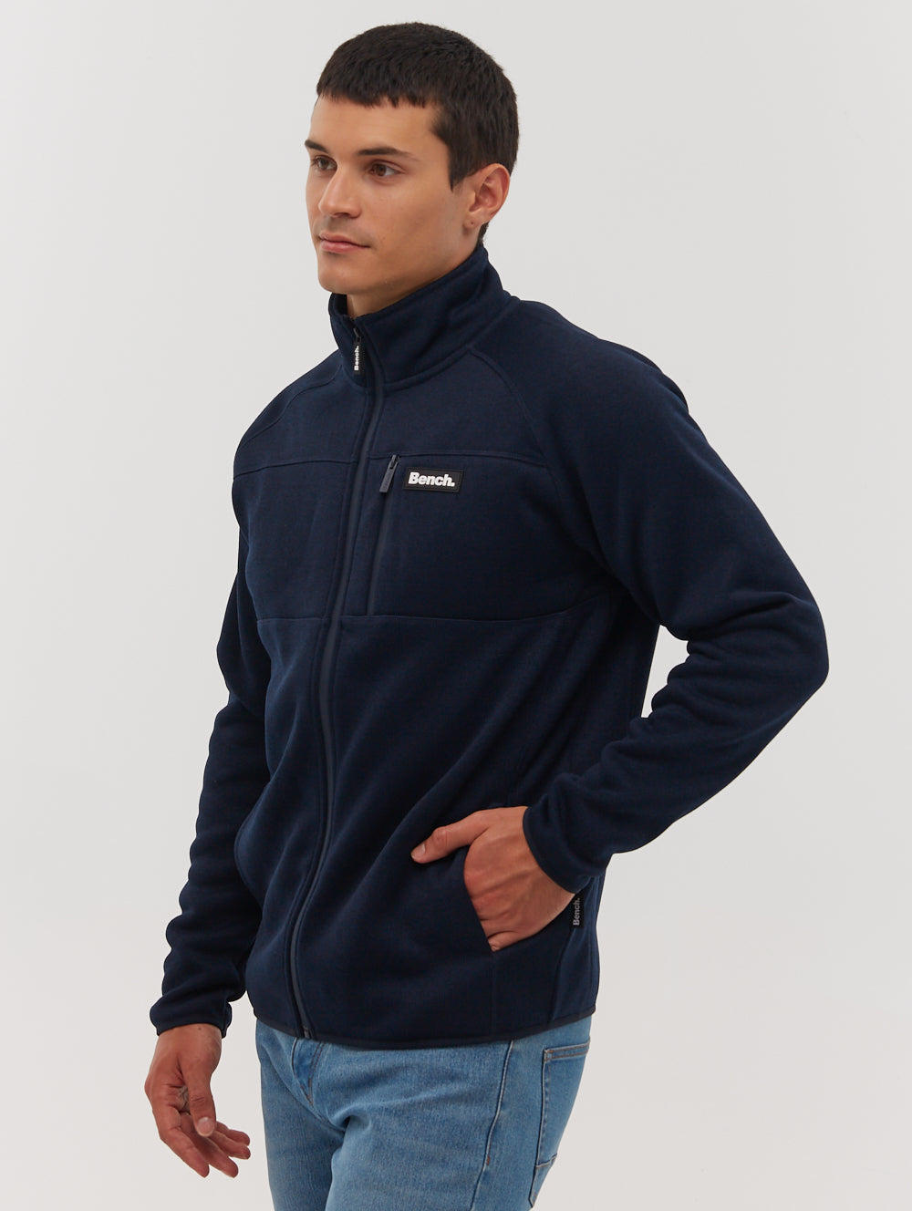 Wylden Zip-Up Polar Fleece Funnel Neck