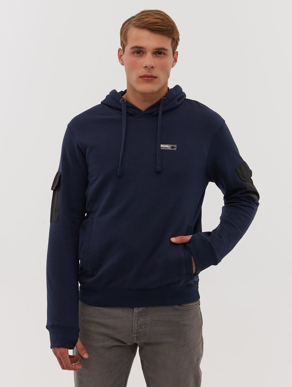 Xavier Sleeve Pocket Hoodie