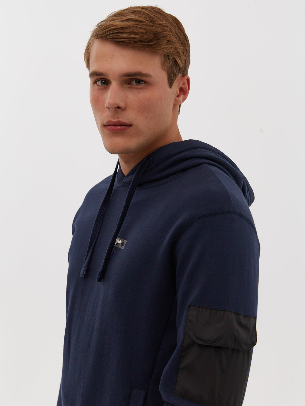 Xavier Sleeve Pocket Hoodie