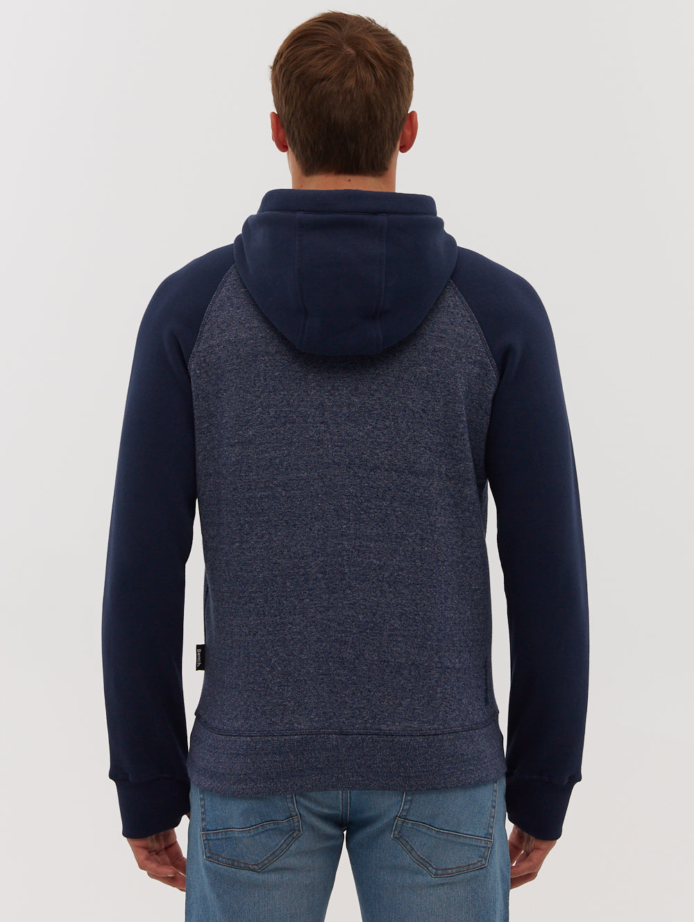 Saltney Raglan Sleeve Color-Block Hoodie