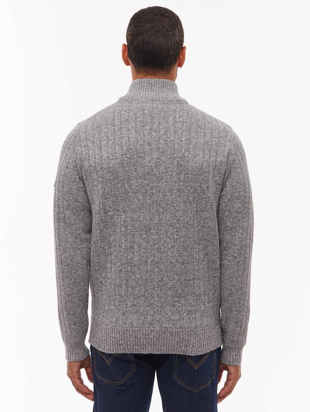 Verto Quarter-Zip Sweater - Grey