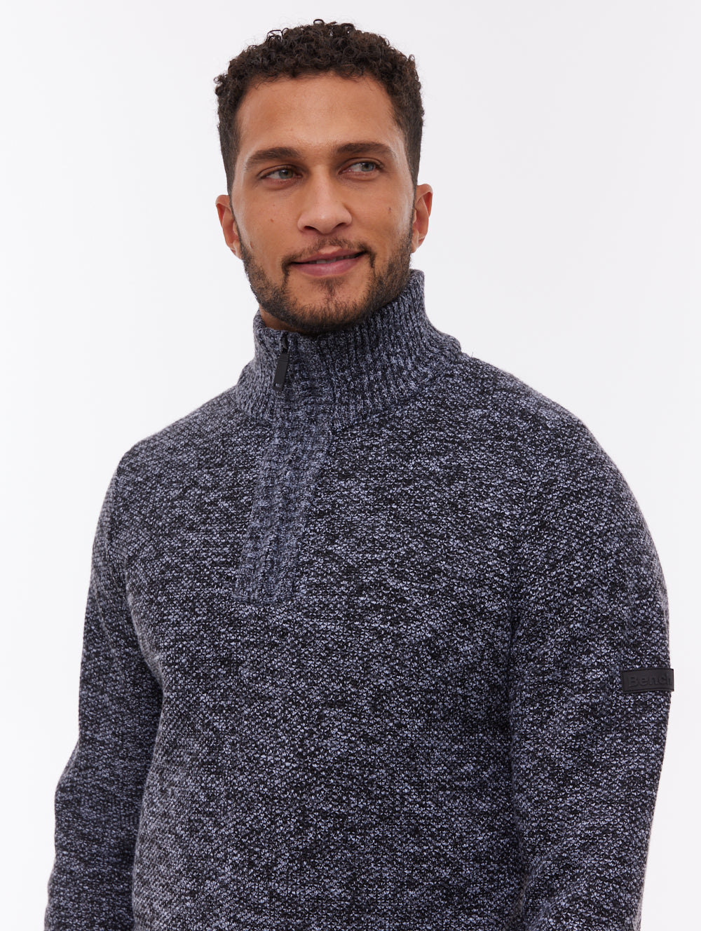 Palacio Quarter-Zip Sweater - Grey