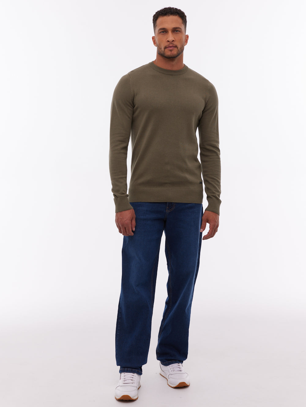 Vietro Green KH001 Knit Crews Fine Gauge  Shot 1