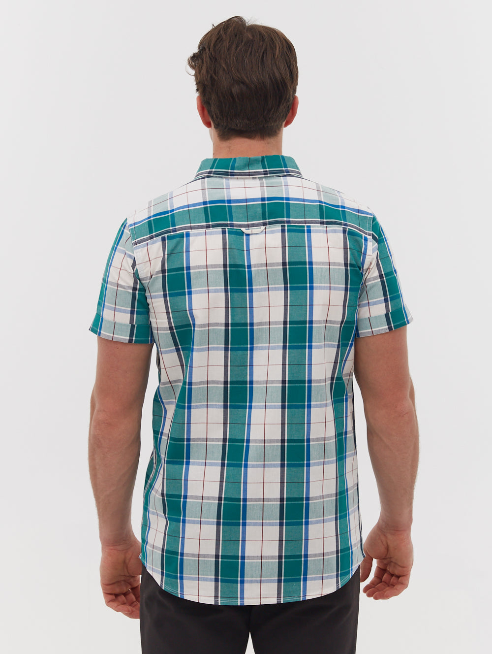 Stavo Short Sleeve Check Shirt