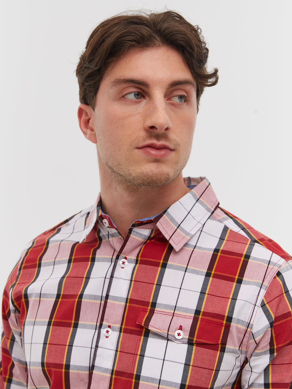 Marcin Long Sleeve Check Shirt