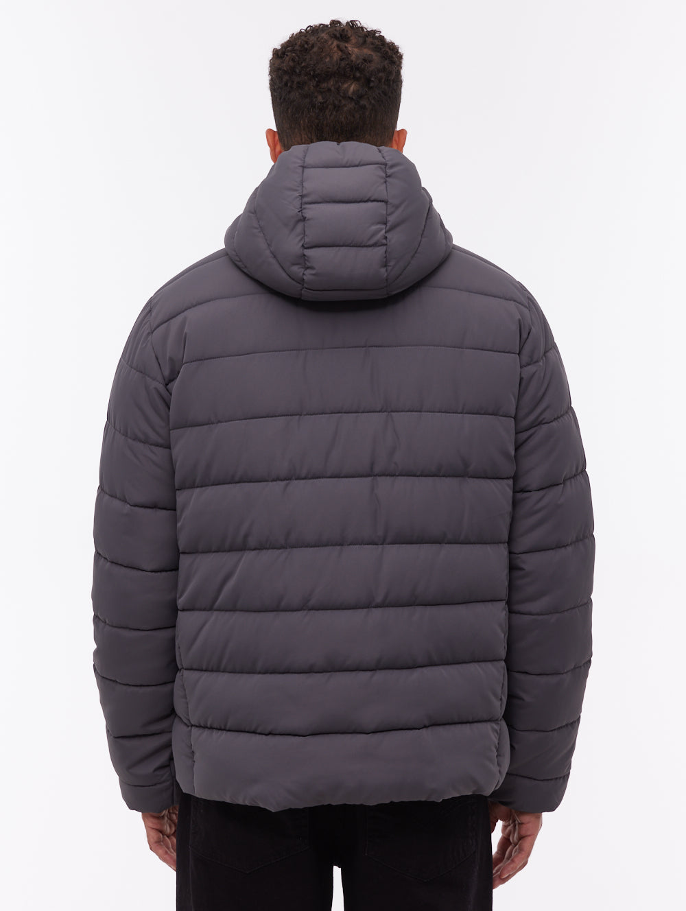 Gaudino Hooded Puffer Jacket - Grey