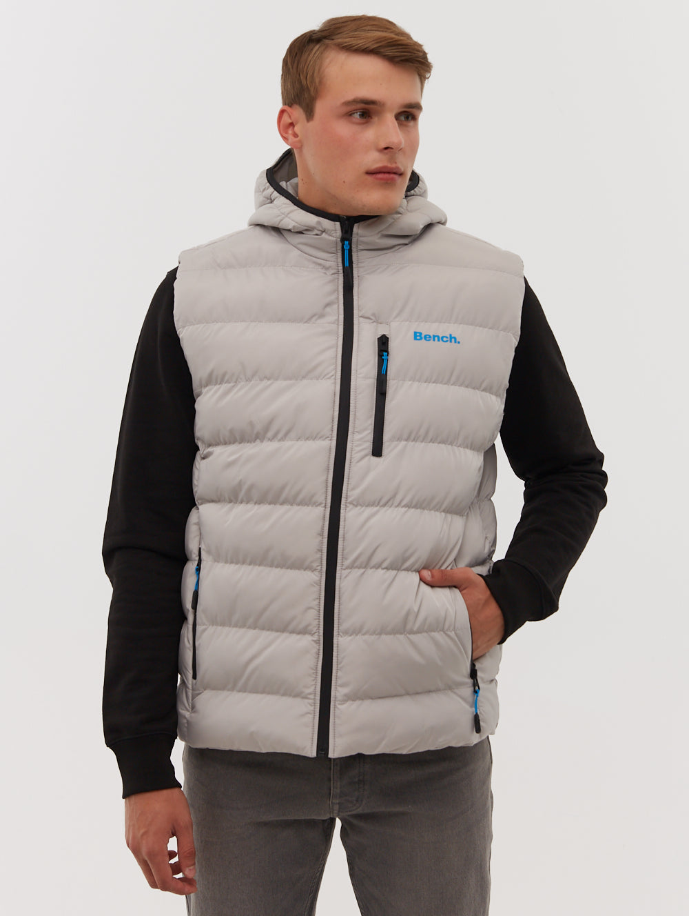 Galban Hooded Puffer Vest