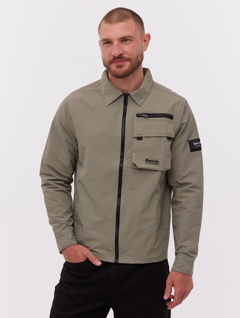 Aikido Zippered Shacket