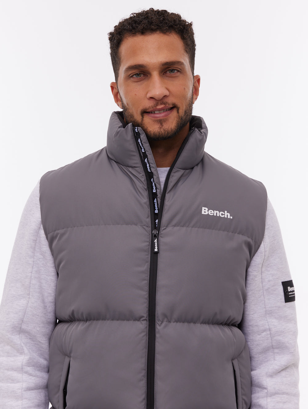 Rithko Puffer Vest - Grey