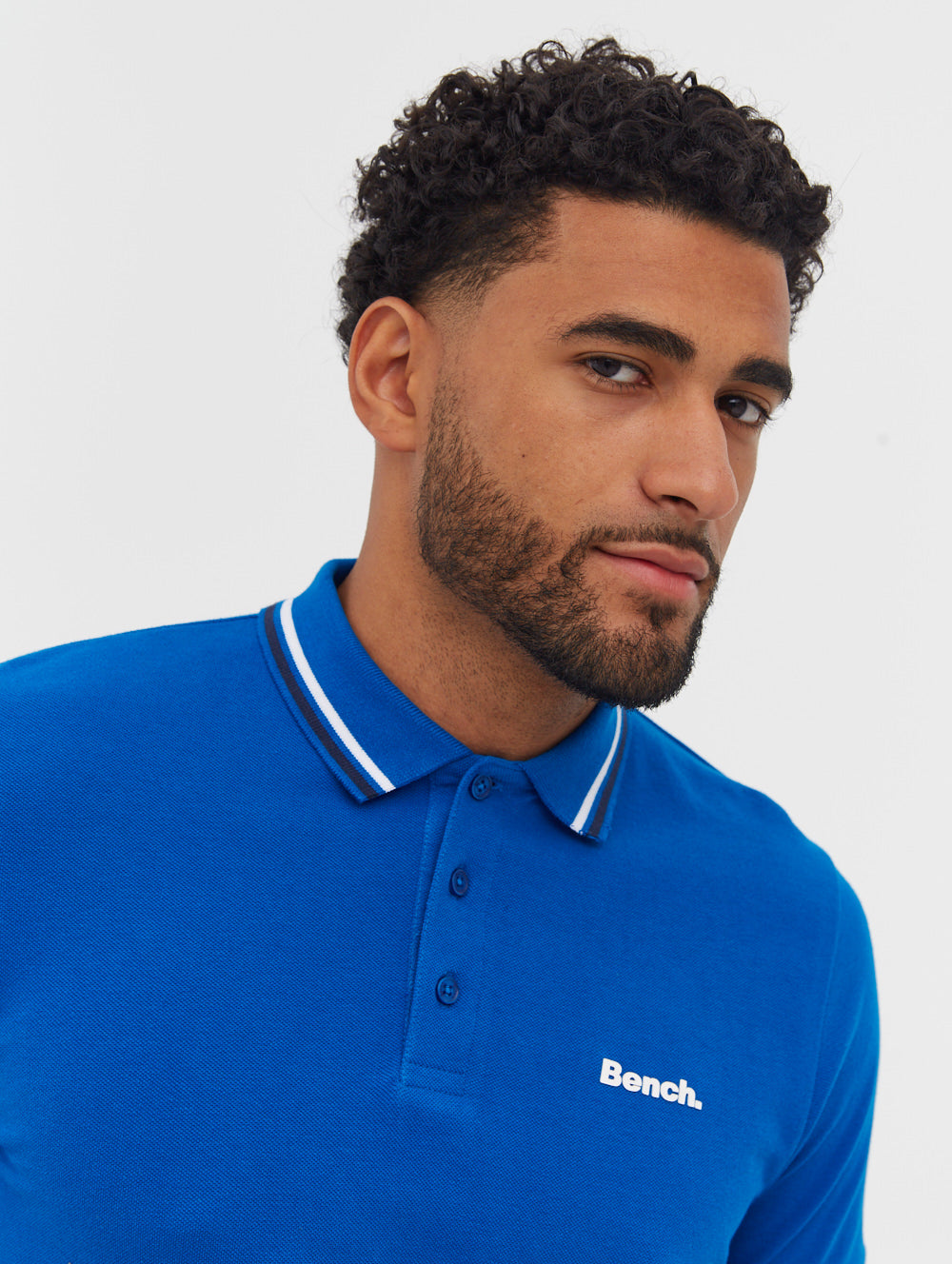 Gruff Contrast Tipping Polo Shirt