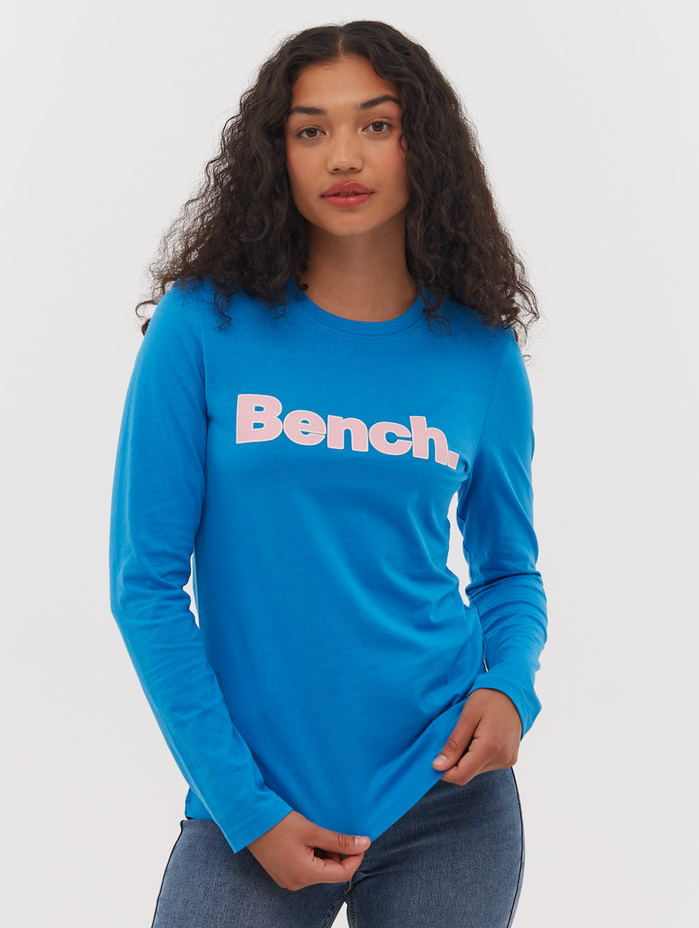 Jewelle Long Sleeve Logo T-Shirt