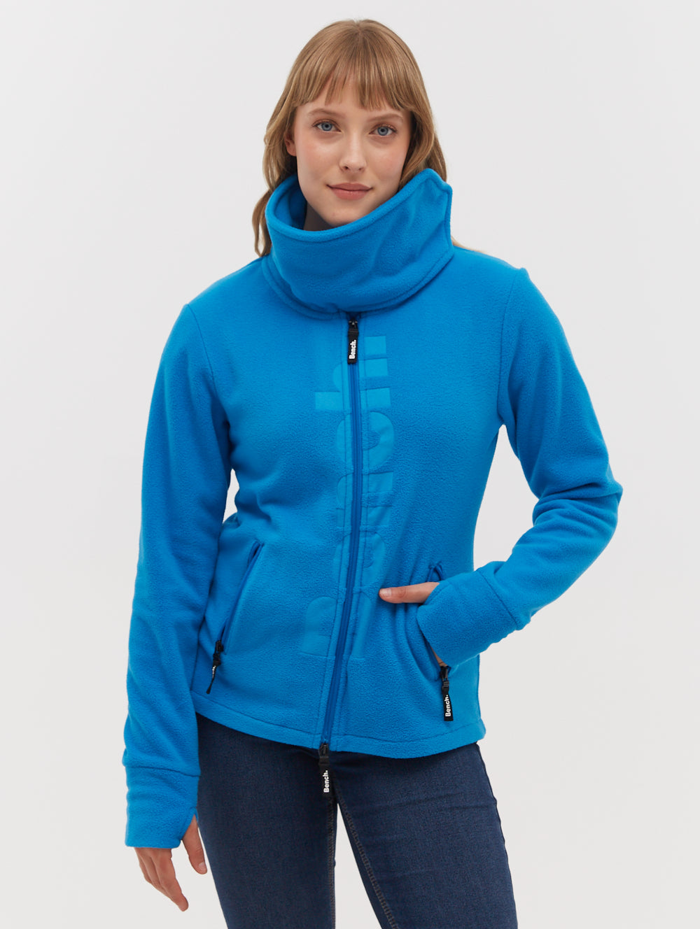 Finish Microfleece Funnel Neck Zip-Up