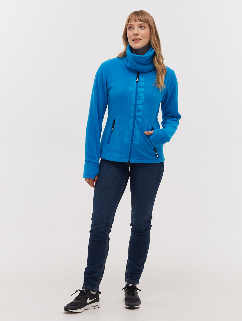 Finish Microfleece Funnel Neck Zip-Up