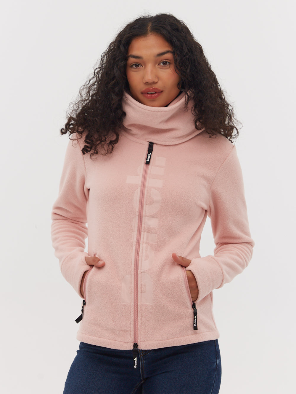 Finish Microfleece Funnel Neck Zip-Up