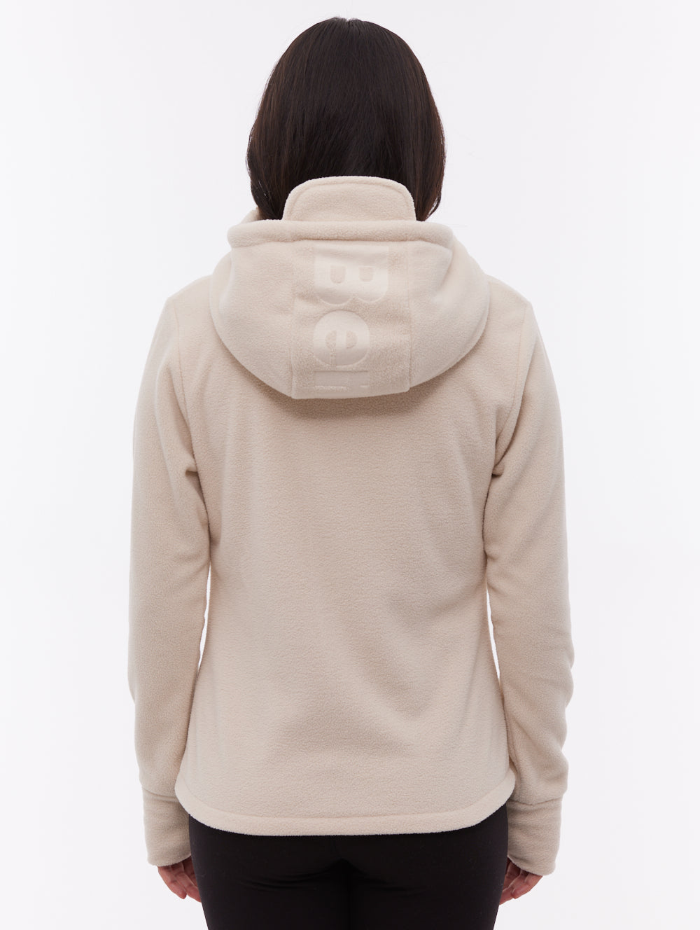 Ninja Microfleece Asymmetric Zip-Up - White