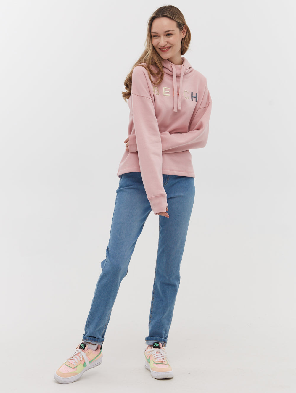 Ioni Cowl Neck Hoodie - BN4E126490