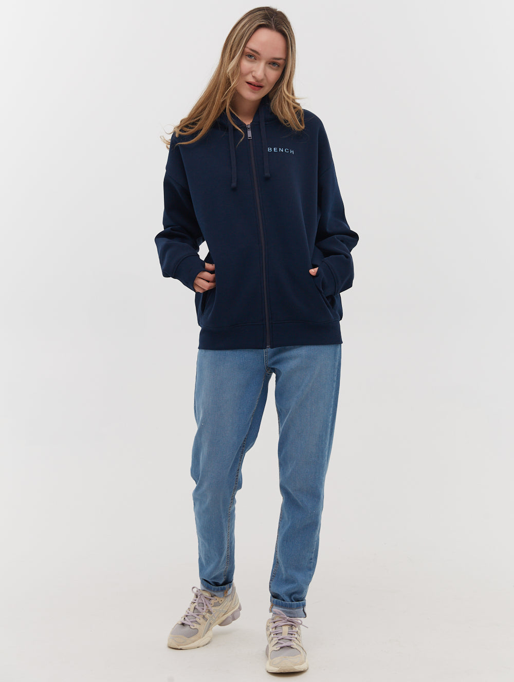 Kiely Oversize Zip-Up Hoodie