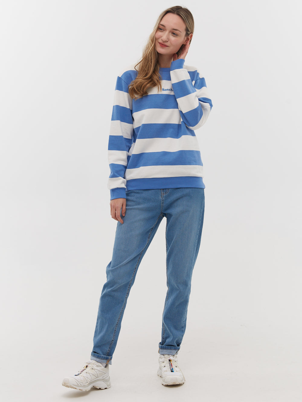 Laide Stripe Crew Neck