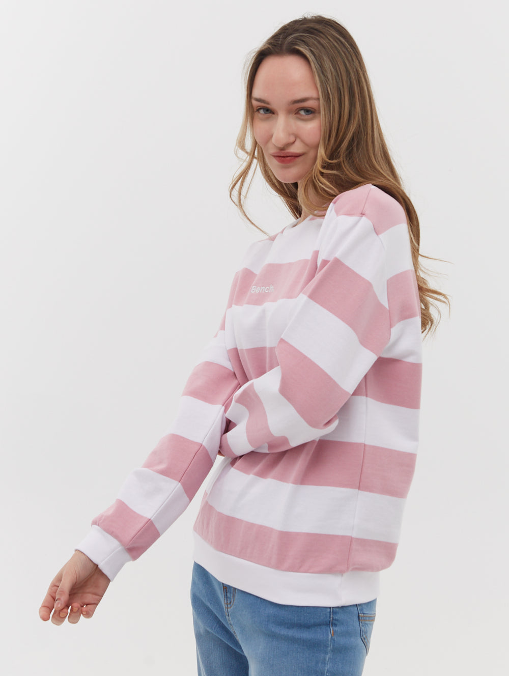 Laide Stripe Crew Neck - BN4E128372