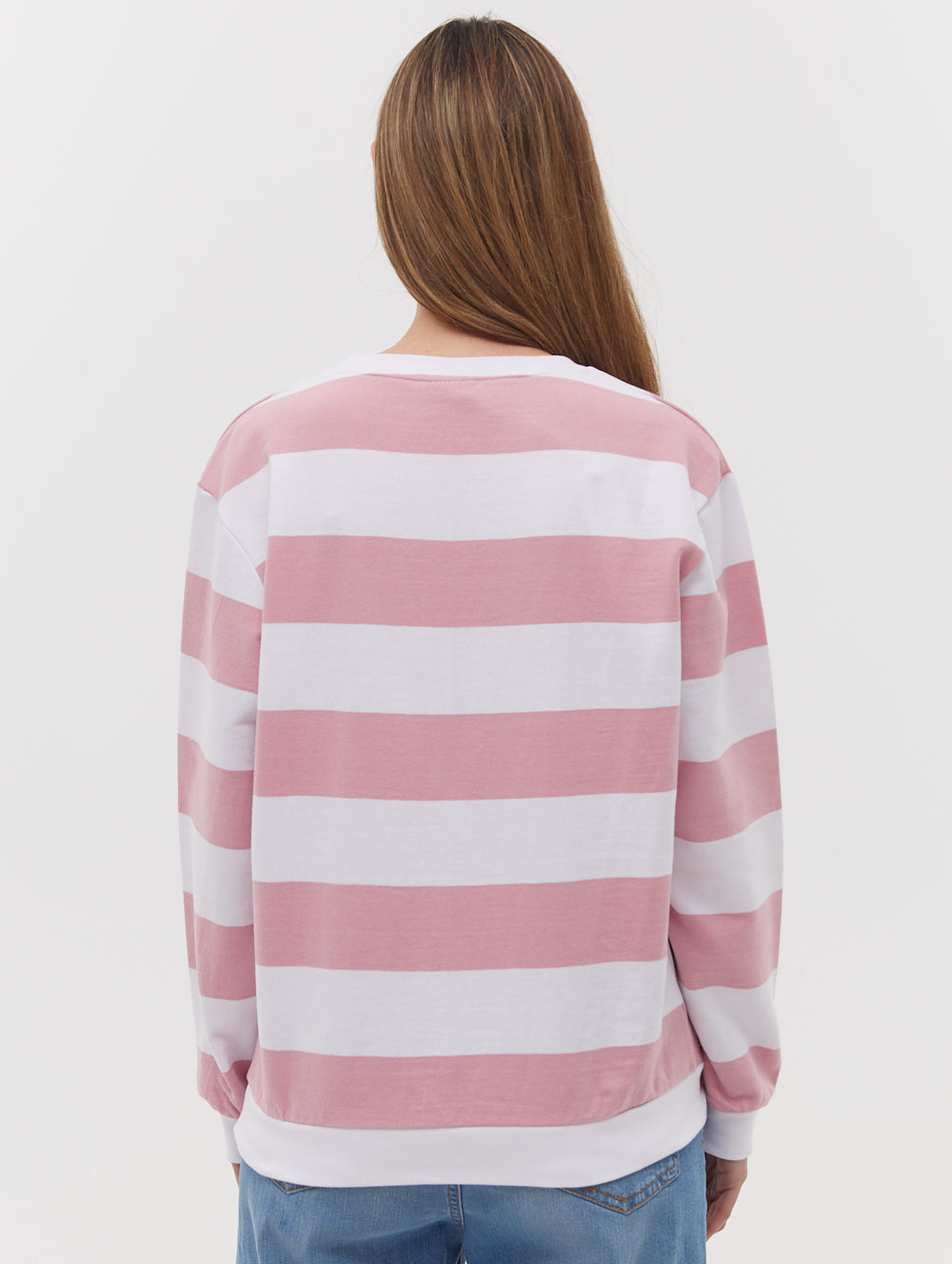 Laide Stripe Crew Neck