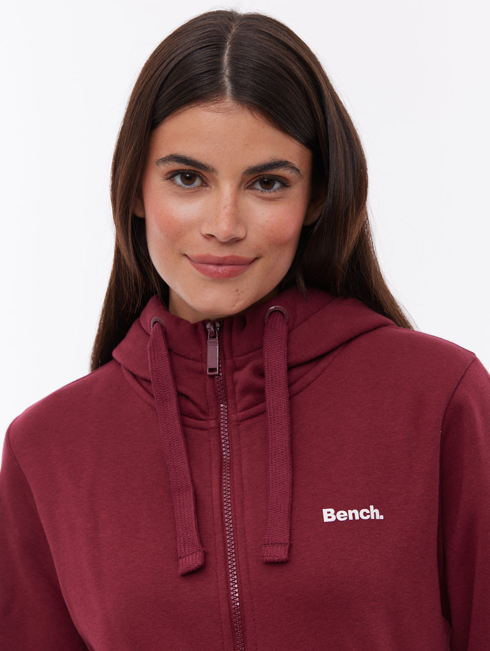 Carah Red BU028 Zips Small Logo Shot 2