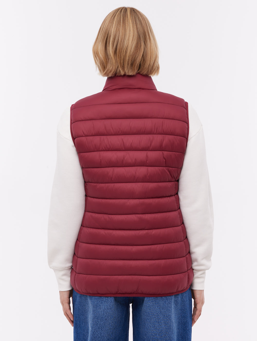 Meridian Red BU028 Outerwear Vests Shot 3