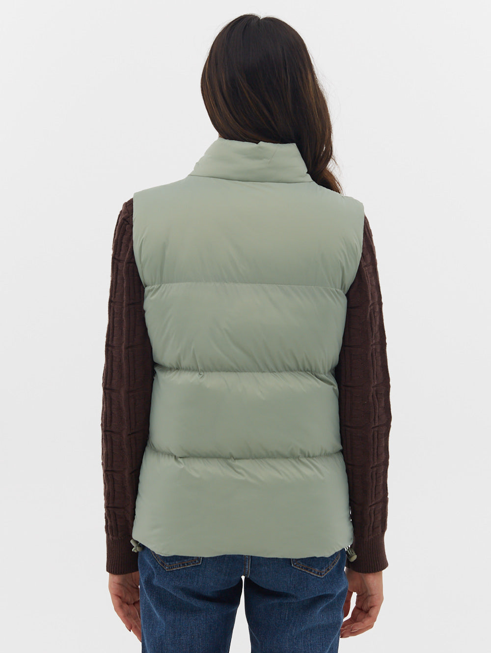 Mattea Funnel Neck Puffer Vest