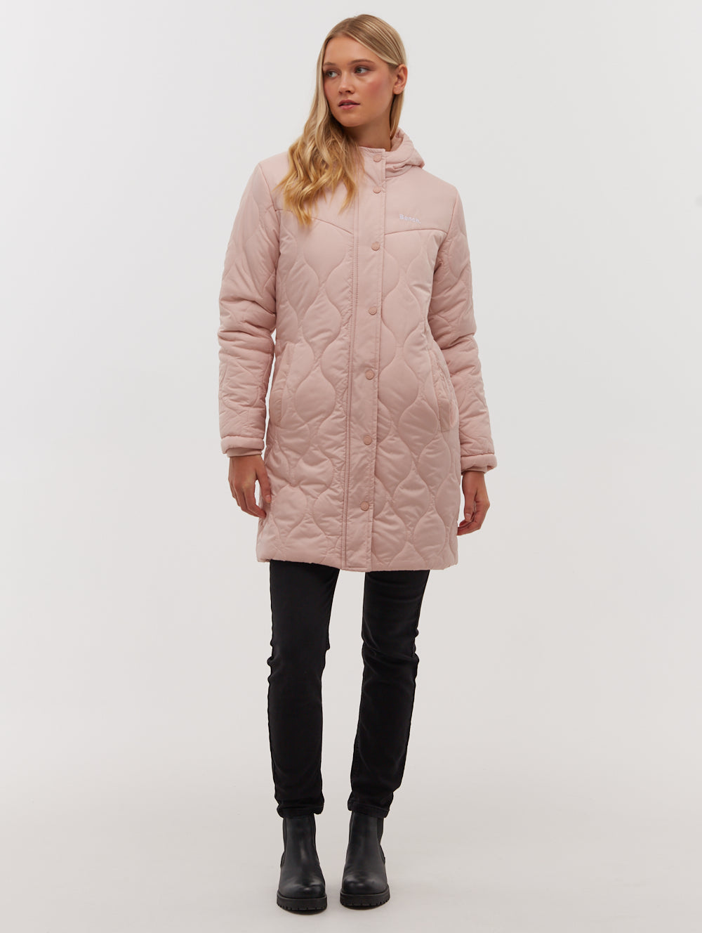 Dakoah Honeycomb Quilted Midi Jacket