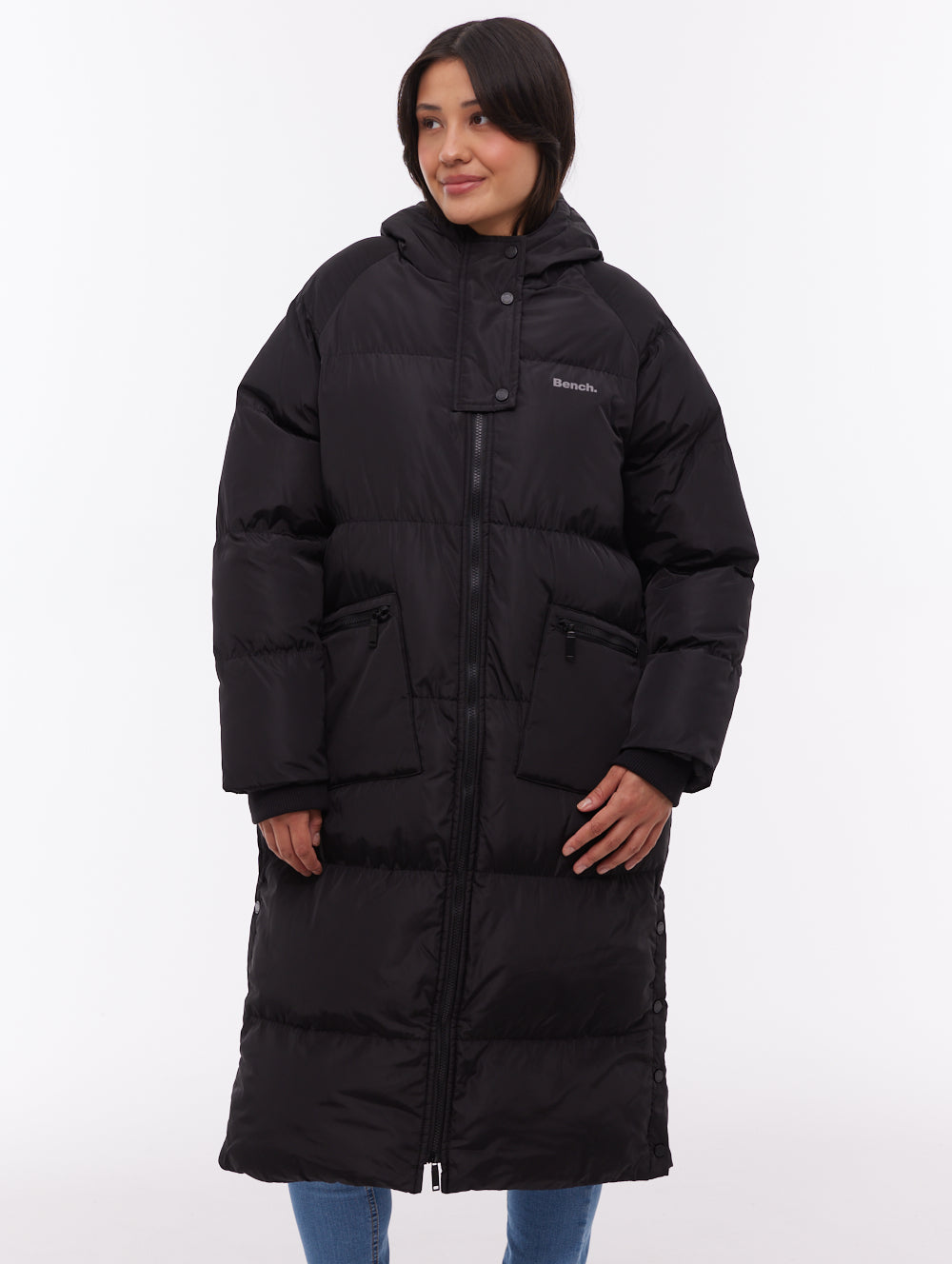 Dans Maxi Puffer Coat - Black