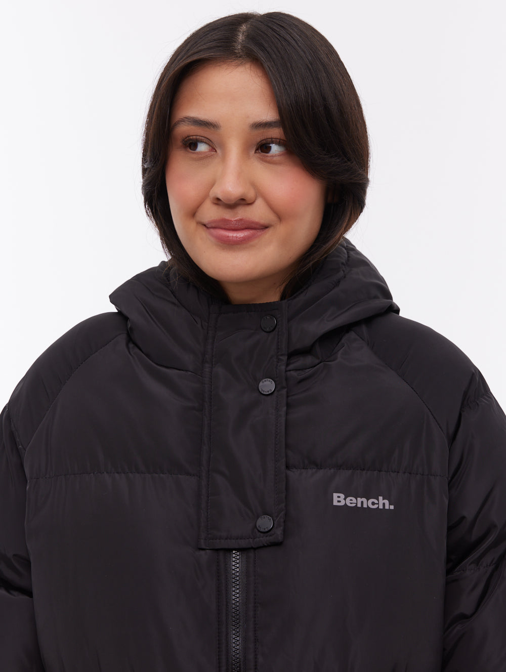 Dans Maxi Puffer Coat - Black