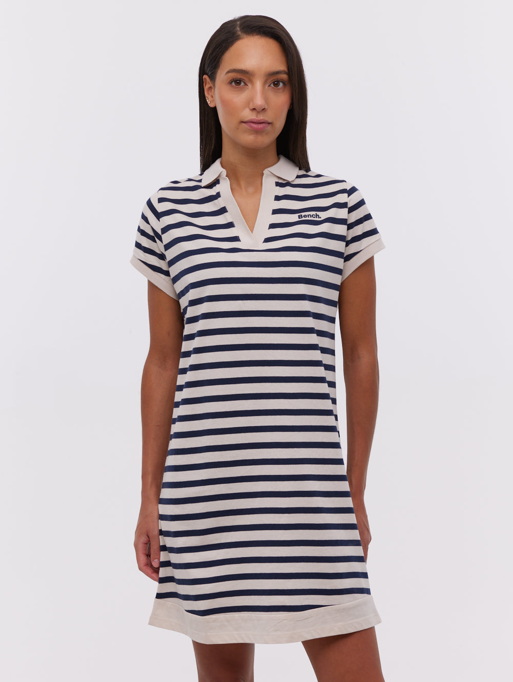 Orenda Stripe Polo Dress