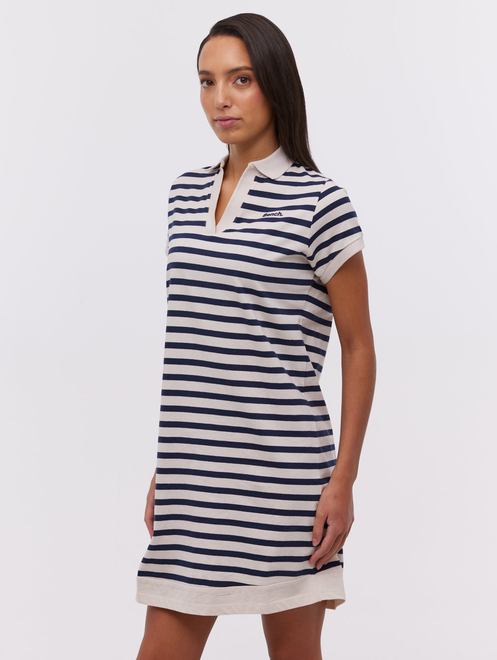 Orenda Stripe Polo Dress