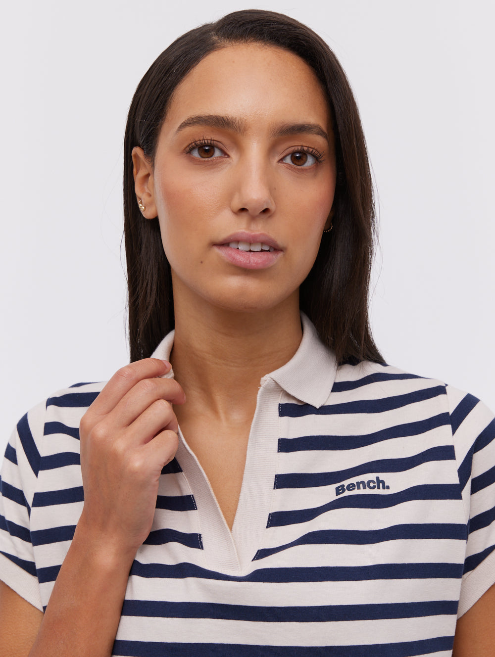Orenda Stripe Polo Dress
