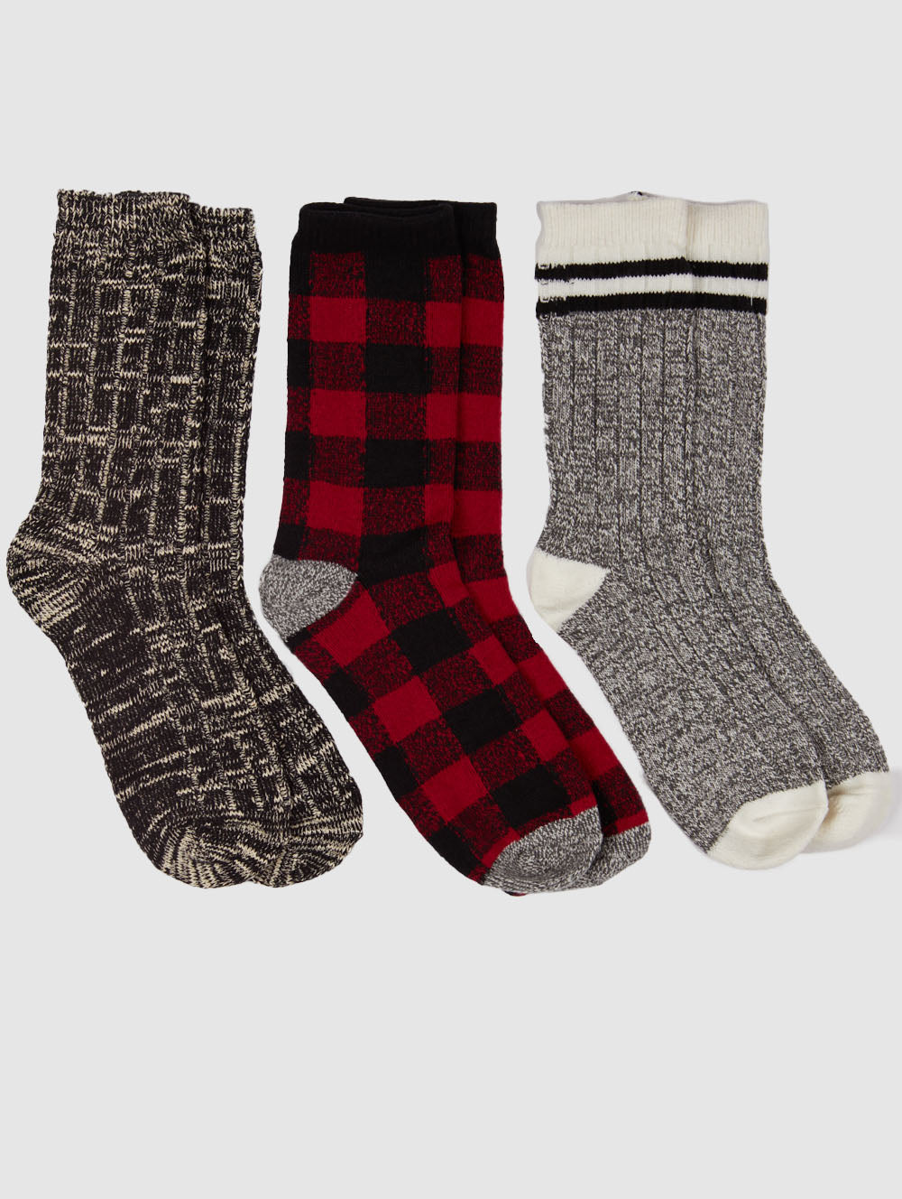 Men&#39;s Assorted Socks - 3 Pack