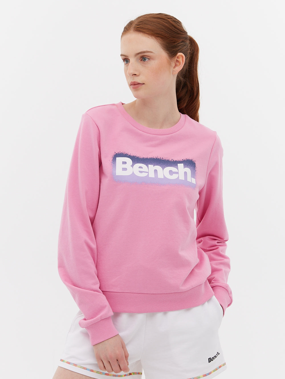 French Terry Graphic Crew Neck Sweatshirt