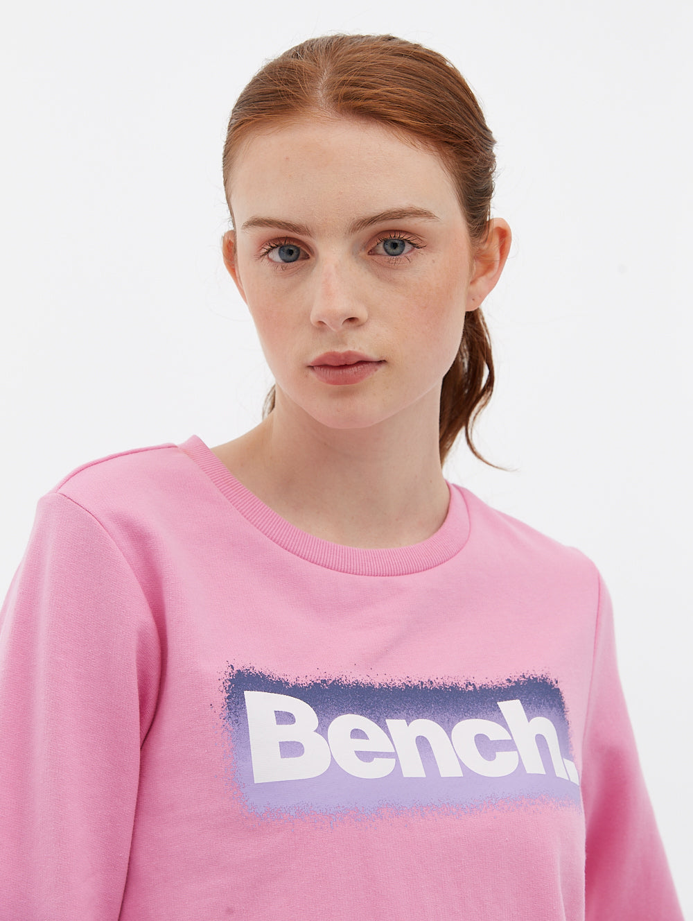 French Terry Graphic Crew Neck Sweatshirt