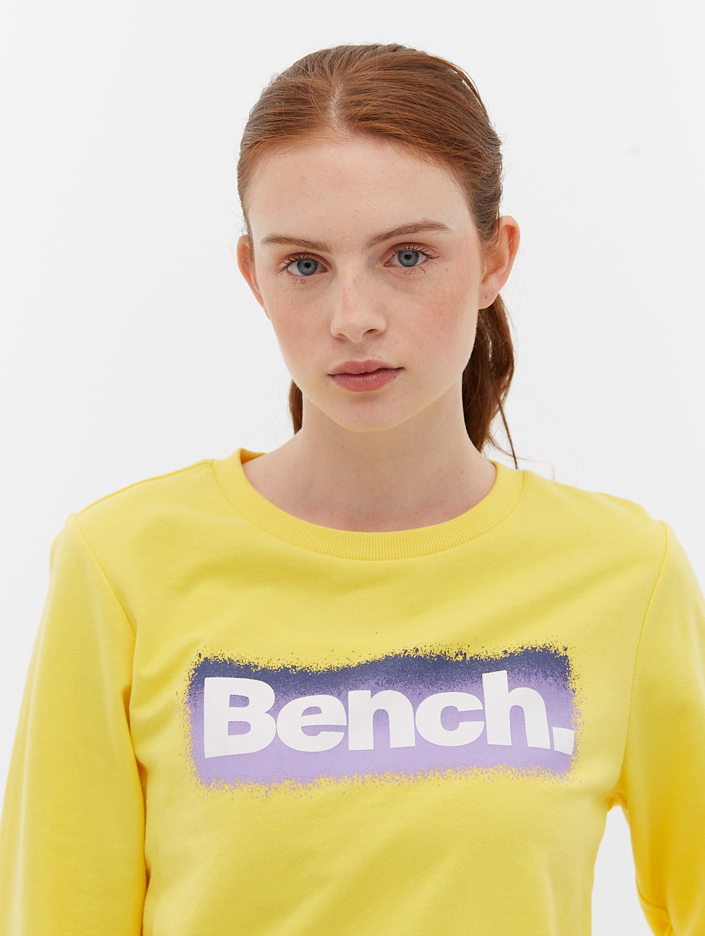 French Terry Graphic Crew Neck Sweatshirt