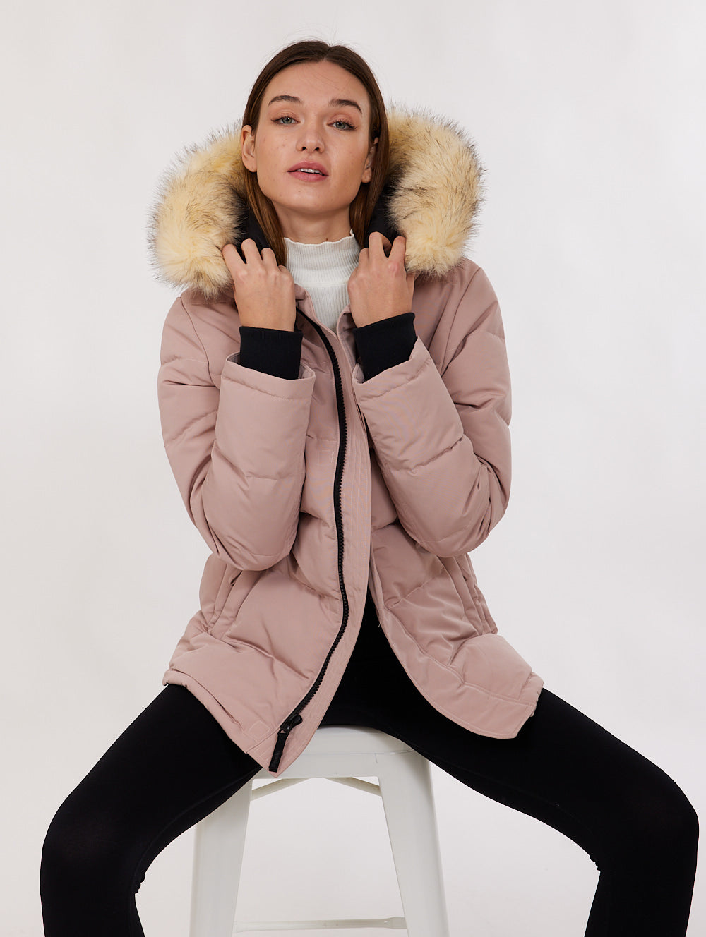 ECO Pink Outerwear Parkas Contemporary Shot 1